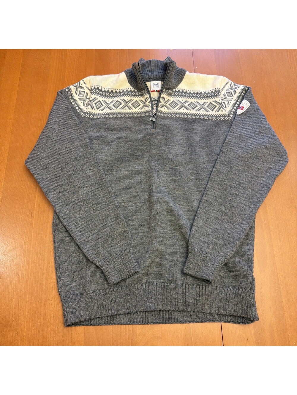 Dale of Norway Cortina Sweater Men’s Large Merino Wool Pullover